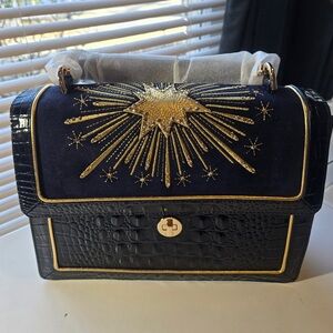 Brahmin Hallie ink revel NWT